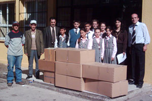 Çiğli'den Hakkari'ye yardım