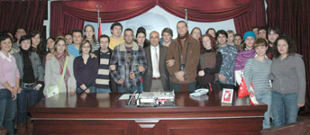 Çiğli Belediyesi yabancı öğrencileri ağırladı
