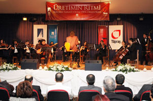 Kocaeli Sanayi Odası Oda Orkestrası TÜPRAŞ'ta konser verdi