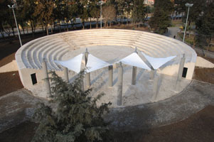 Bornova'daki amfitiyatro tamamlandı