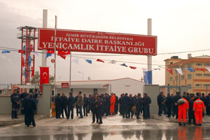 Yeni Çamlık İtfaiye Grup Merkezi hizmete açıldı.