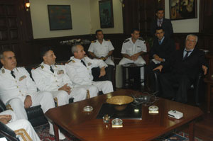 Suriyeli amiraller, Büyükşehir’i ziyaret etti
