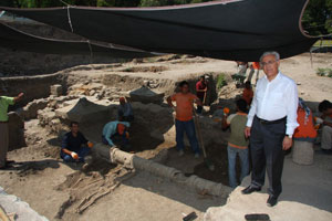 Altınpark’taki antik bulgular İzmir tarihine ışık tutacak