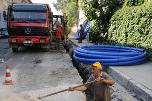 Ege Mahallesi’nin içme suyu şebekesi yenileniyor 