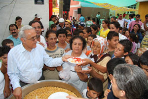 Tunçağ’dan Duatepe Mahallesi’ne Ramazan yardımı 