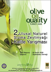 2. Ulusal Naturel Sızma Zeytinyağı Kalite Yarışması