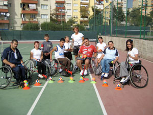 Buca’da tekerlekli sandalye tenis maçları yapılacak 