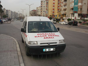 İzmir’in doğalgaz yeraltı şebekesi denetlendi