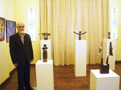 Mehmet Aslan sanatla yoculuğunu sürdürüyor