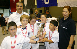 İzmirli minikler okullar satranç şampiyonu
