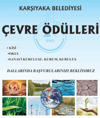 Karşıyaka Belediyesi Çevre Ödülleri verecek