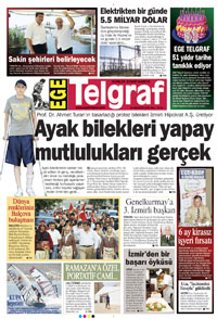 Ege Telgraf Gazetesi yarım yüz yılı geride bıraktı