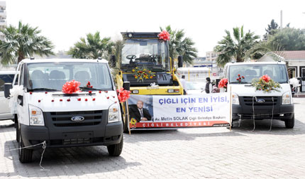 Çiğli yeni araç filosuyla daha güçlü