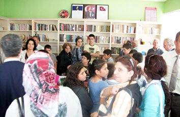 15'inci Atatürk Çocukları Kütüphanesi Kırtepe Köyü'ne