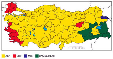 Seçmen 17. kez  sandığa gitti ve vekillerini seçti