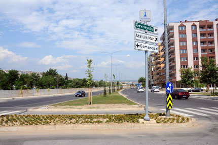 Yüzbaşı İbrahim Hakkı Caddesi otobana bağlandı