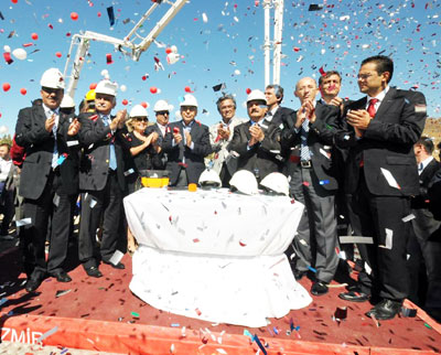 Ekrem Akurgal Yaşam Parkının temeli atıldı
