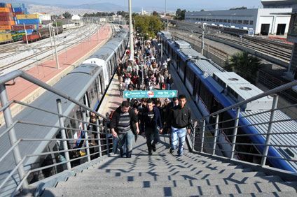 Halkapınar İstasyonu'nda genişletme ve yenileme çalışması