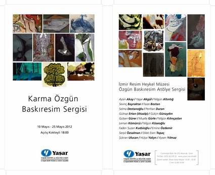 Özgün Baskıresim Sergisi açılıyor