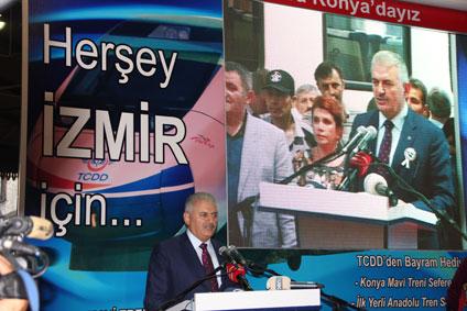 İzmir-Konya arasında Mavi Tren seferleri başladı