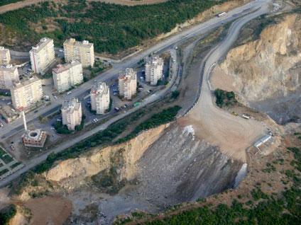 Taş ocağının yerine kent ormanı