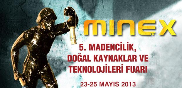 MINEX Madencilik Fuarı 23 Mayıs'ta başlıyor
