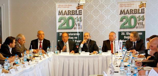 20. Marble Fuarı hazırlıkları sürüyor