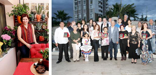 Karşıyaka'da en güzel bahçe ve balkonlar ödüllendirildi