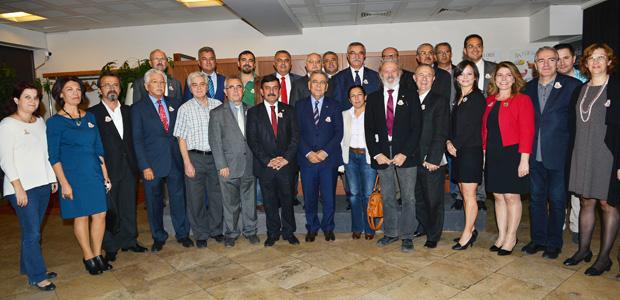 TMMOB'un 60. kuruluş yıldönümü kokteylle kutlandı