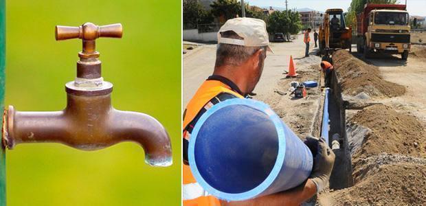 Ergene ve Erzene mahallelerinde beş saatlik su kesintisi