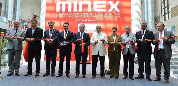 Minex – 6. Madencilik Doğal Kaynaklar ve Teknolojileri Fuarı açıldı