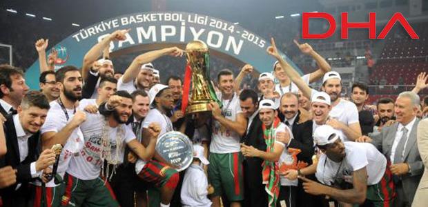 Pınar Karşıyaka basketbolda şampiyon