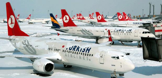 Türk Hava Yolları 151 seferini iptal etti