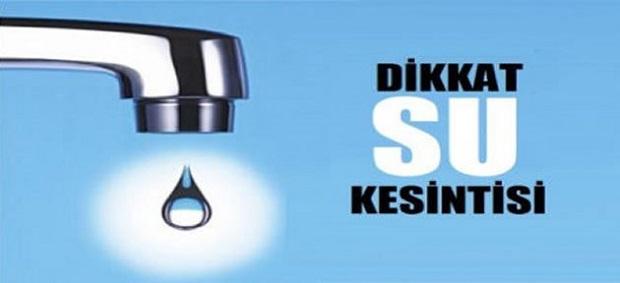 Kazım Dirik Mahallesi’nde bir aylık su kesintisi