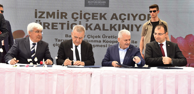 Bayındır Çiçek Kooperatifi ile alım sözleşmesi