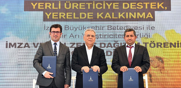 Büyükşehir Belediyesi’nden arı yetiştiricilerine destek 