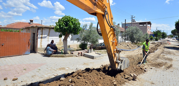 İZSU’dan Menemen’e 100 kilometrelik su hattı