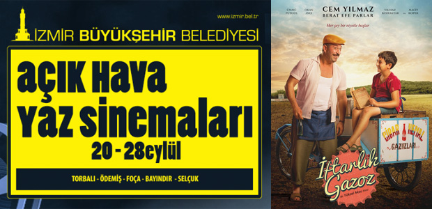 “İftarlık Gazoz” adlı film ilçelerde gösterilecek
