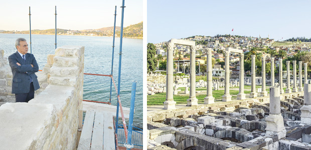 Büyükşehir antik kent  kazılarına desteği artırdı