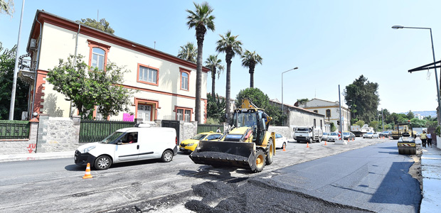 Tramvayın Alsancak Gar önündeki çalışması tamamlandı