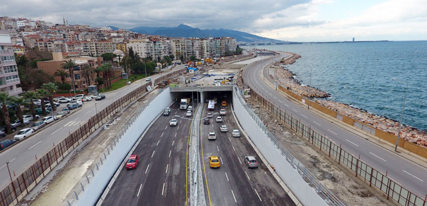 Mithatpaşa Karayolu Alt Geçidi trafiğe açıldı