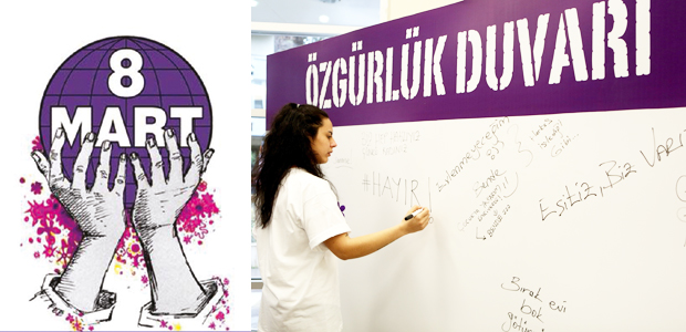 8 Mart Dünya Emekçi Kadınlar günü için hafta boyu etkinlik