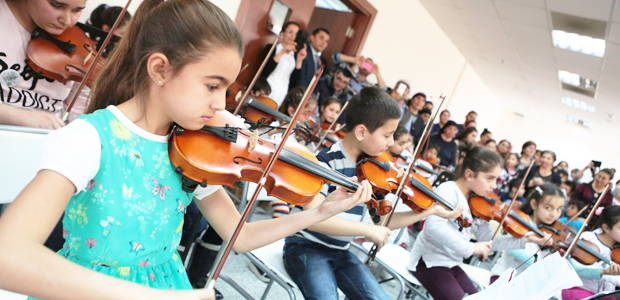 İnci Vakfı Çocuk Orkestrası’na başvurular sürüyor