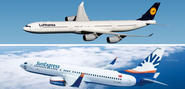 SunExpress ve Lufthansa ortaklaşa uçacak