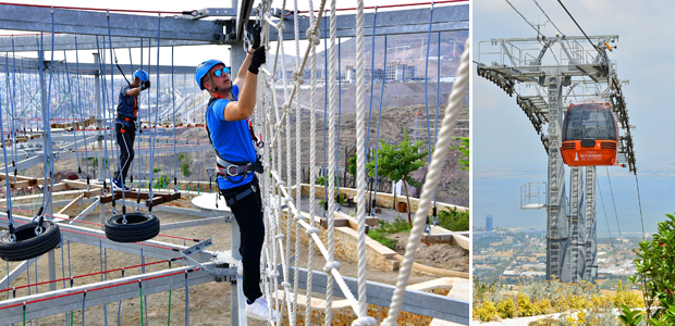 Teleferik ve Macera Park’a bakım için mola