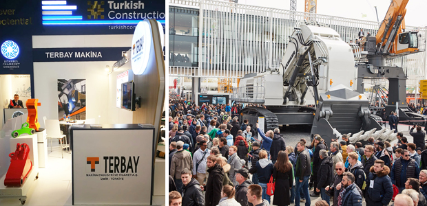 TERBAY Bauma’da endüstrinin devleriyle buluştu