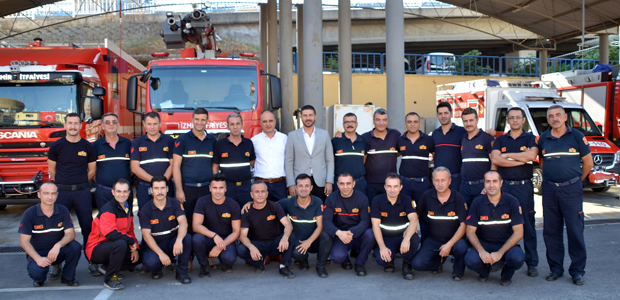 Eski itfaiyeci Gürbüz İtfaiyeciler Haftası’nı kutladı