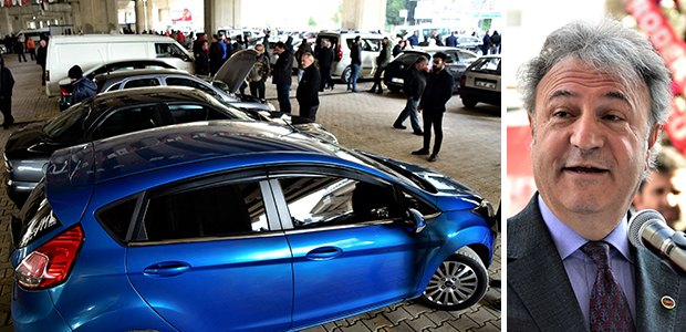 Bornova’da ikinci el araç pazarı açıldı