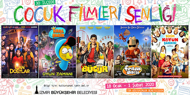 Yarıyıl tatilinde 30 ilçede ücretsiz film gösterimi