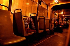 Otobüste Uyuyakalmak [Fotoğraf : İsmail Gezgin]